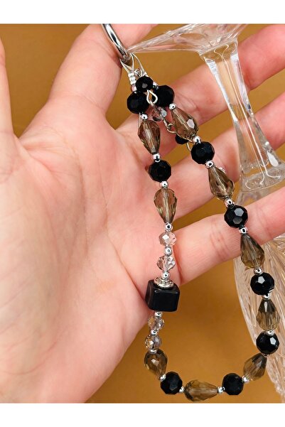 By Song Aksesuar Kristal Telefon Askısı , Telefon Charmı