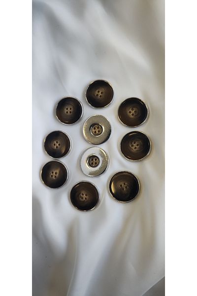 Uçar Trench Cotton and Coat Button