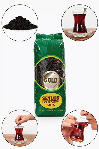 Seylon Seylon 500 Gr Seylon Opa Gold 100% Saf Ceylon Tea 12 Adet Seylan Sri Lanka Ceylon Kaçak Siyah Yaprak