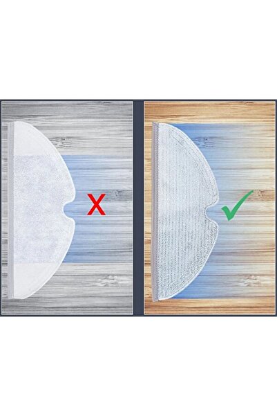 srfn ticaret Πανί από ίνες σφουγγαρίστρας συμβατό με Roborock S50 S55 10 τεμαχίων