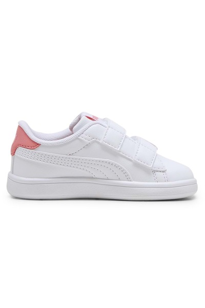 Puma Smash 3.0 Badges V Inf 397287-01 Bebek Spor Ayakkabı BEYAZ