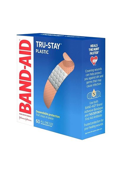 Band Aid ترو ساي بلاستيك 60 قطعة