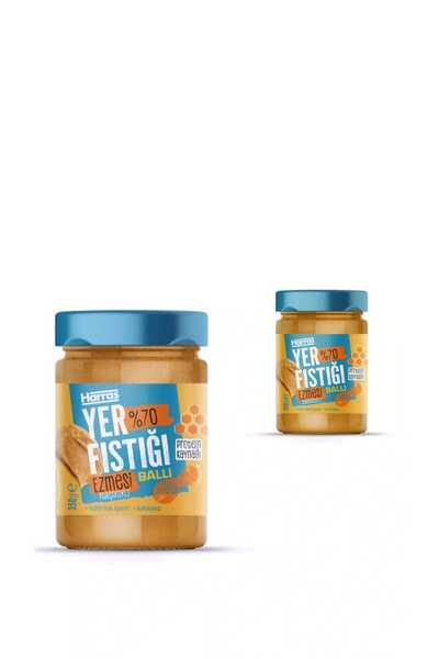Harras Ballı Yer Fıstık Ezmesi 350 gr 2li