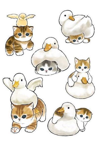 Sticksy Cat Stickerphone Laptop Notebook Tablet Notebook Flask Sticker Sticker St1068