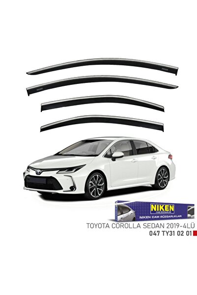 Niken Toyota Corolla 2019- Kromlu Cam Rüzgarlığı