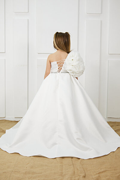 zühre balaban Siyah Rosetta Kız Çocuk Abiye Elbise Girl Evening Dress Toddler Dress