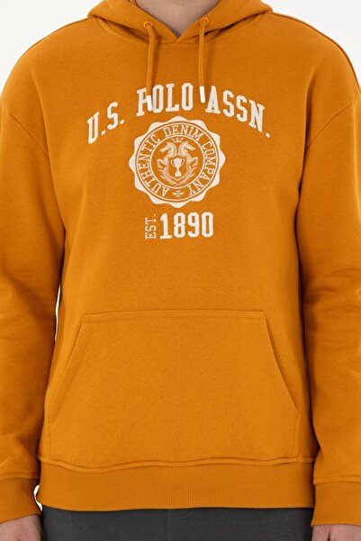 U.S. Polo Assn. Erkek  Kapşonlu  Sweatshirt