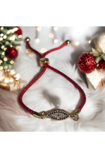 maycollection الأزرق الأبيض الزركون حجر عين الشر قابل للتعديل مقياس سوار سلسل...