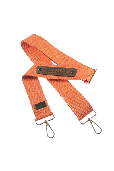 Asortishey Coral Color, Unisex Custom Your Name, Laptop Bag Belt, 120 Cm, Rep...