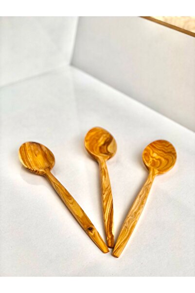 KILIÇAHŞAPCNC 3 Wooden Spoons - Wooden Spoon - Spoon - Large Spoon -