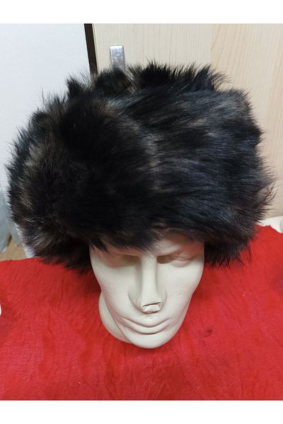 hoaryage УНИСЕКС ШАПКА ОТ ЕСТЕСТВЕНА АГНЕШКА КОЖА, АСТРАГАН, УСАНК, РУСКА КАЛПАЧКА