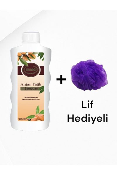 Ersağ Argan Oil Shampoo 300ml - (with Fiber Gift)