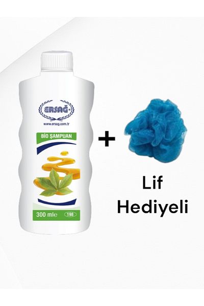 Ersağ Bio Shampoo 300 ml - (with Fiber Gift)