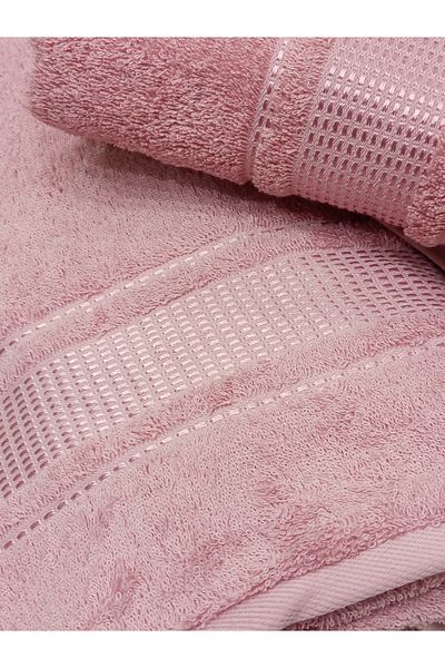 Özdilek Özdilek Bath Towel Set of 2 (90X150 cm Bath Towel + 50X90 cm Head Towel)
