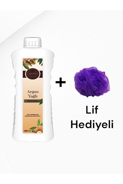 Ersağ Argan Oil Shampoo 1000 ml - (with Fiber Gift)