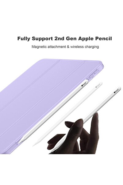 UnDePlus iPad 11Th Generation A16 11Inch/10Th Generation 10.9Inch Compatible Case Flip Cover Pc Case with Pen Compartment