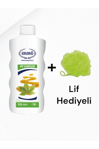Ersağ Bio Shampoo 300 ml - (with Fiber Gift)