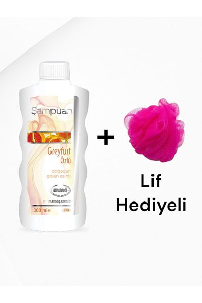 Ersağ Greyfurt Extract Shampoo 300 ml - (with Fiber Gift)