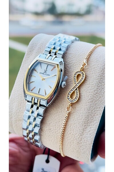 Daniel Klein Orijinal Kadın Kol Saati 3 Atm Su Geçirmez Hediye Bileklik DK.1.13870