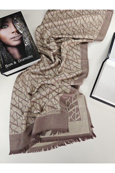 Webinay Home V Desen Kaşmir Pamuk İpek Şal Yeni Sezon Üst Kalite Kumaş