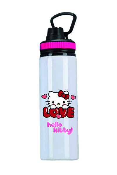 DKDZ SHOP Hello Kitty Printed Water Bottle - 850Mlt-038