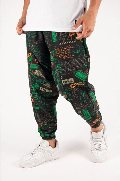 Superbluemexico Patterned Men's Shalvar Pants