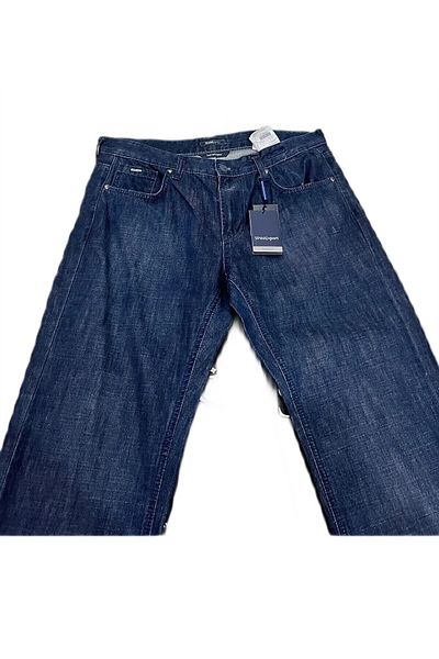 SÜVARİ Navy Blue Stone Slim Jeans - Κανονική εφαρμογή, κανονική μέση και πόδι