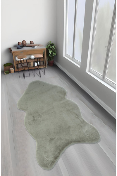 FeelHome Bonnie Tavşan Tüyü, Yumuşacık, Ultra Lüks, Süet Taban Yıkanabilir, P...