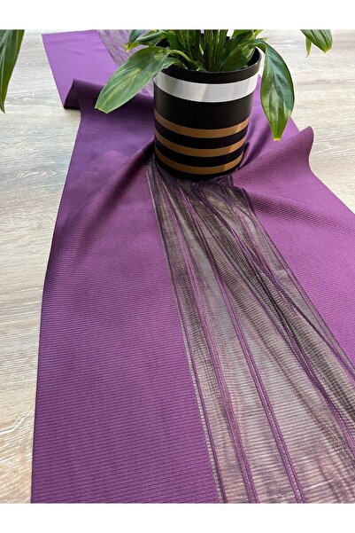 RÜYAPER Runner modern cu detalii din tul