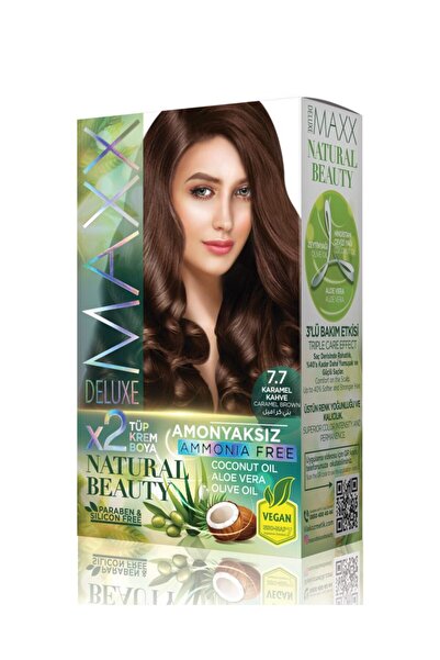 MAXX DELUXE 7.7 Karamel Kahve Amonyaksız Set Boya