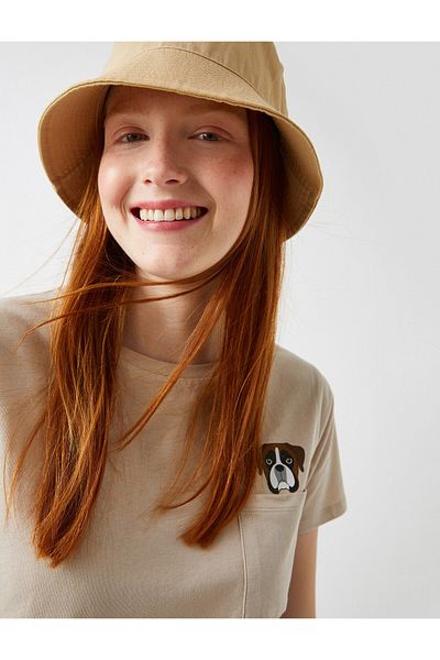 Koton Tricou imprimat câine bumbac