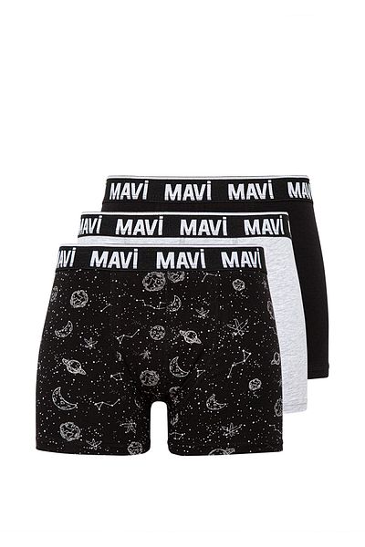 Mavi 3-teiliges Basic-Boxer-Set0911219-900