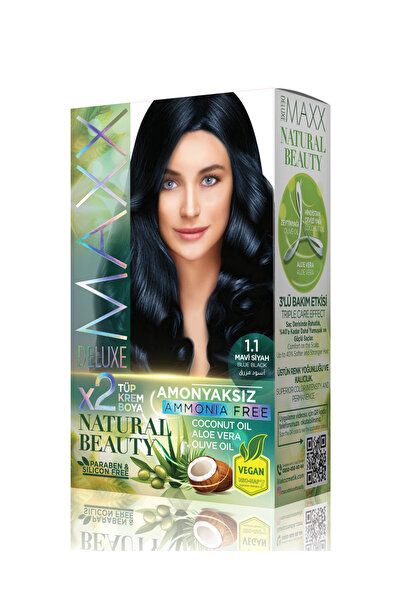 MAXX DELUXE 1.1 Mavi Siyah Amonyaksız Set Boya