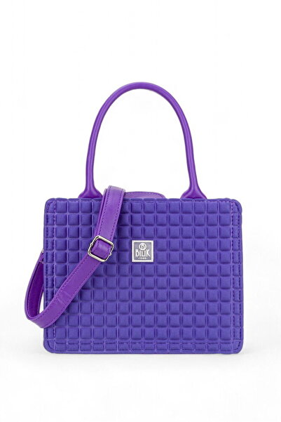 Bilik Deri Geantă de mână pentru femei Scuba Purple BLKF CUBA