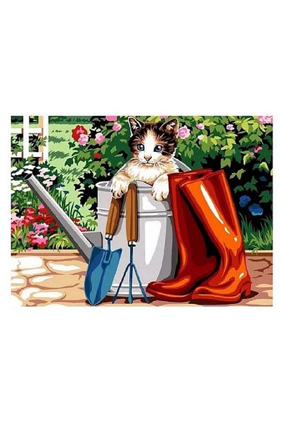Seg 45X60 cm Seg Printed Cat Tapestry - 929.650