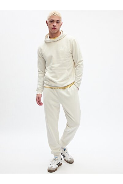 GAP Erkek Kırık Beyaz Vintage Soft Eşofman Altı