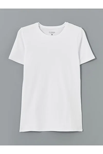 LC Waikiki Sparkling Selections from Shining Store |   Crew Neck Women's T-Shirt