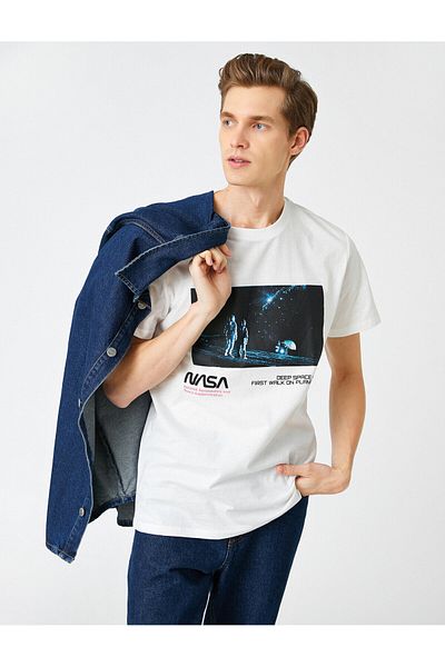 Koton Τυπωμένο με άδεια T-Shirt της NASA