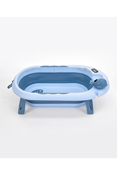 Fab N Funky Baby Bath Tub With Temperature Control - Blue