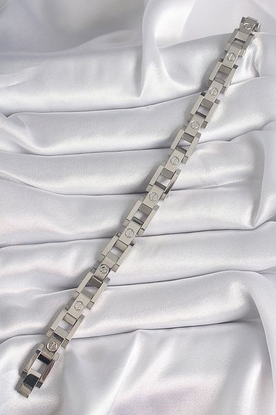 Skygo 316L Steel Silver Color Unisex Bracelet - Tj-Bb6498