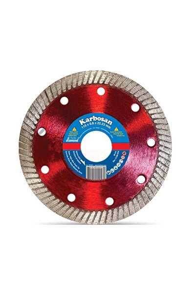 KARBOSAN İnce Segmentli Elmas Hassas Kesici 115x0.8x22.23