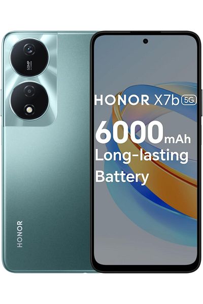 HONOR X7b 5G Smartphone (8GB RAM + 256GB Storage) | 108MP Triple Camera | 6.8" FHD| (Emerald Green)