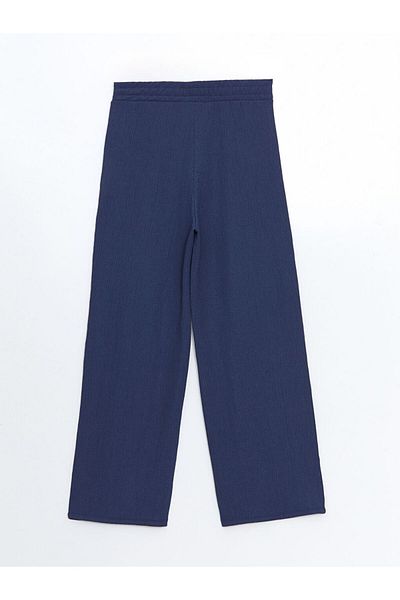 LC Waikiki Women's Elastic Waist Textured Trousers - S5Gn56Z8