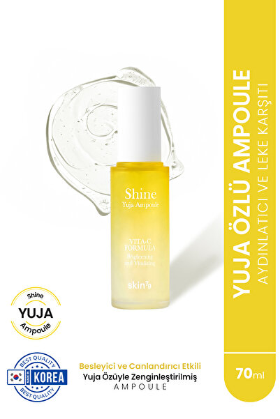 Skin79 Shine Yuja Ampoule - C Vitaminli Leke Karşıtı Aydınlatıcı Ampul - 50ml
