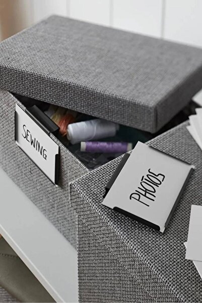 Tchibo 2 Metal Clips, Black