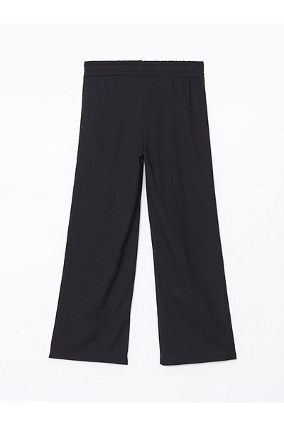 LC Waikiki New Season Elastic Waist Textured Women's Trousers - S5Gn56Z8