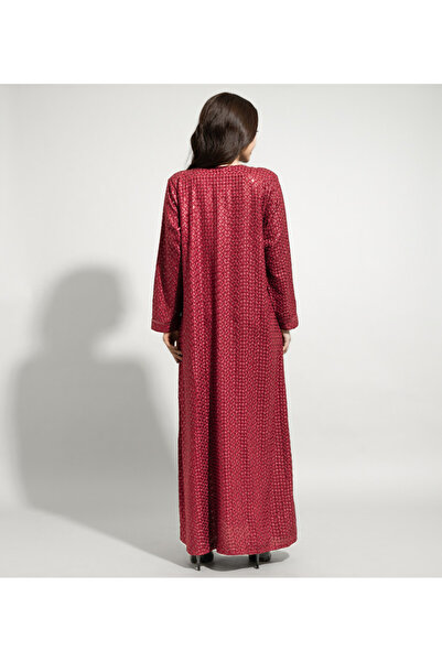 IKKXA Dazzling Charm Embroidered Jalabiya