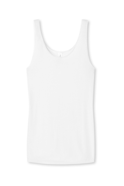 Schiesser Trägertop (Tops) Luxury Träger-Top Shirt Ärmellos Schulterfrei