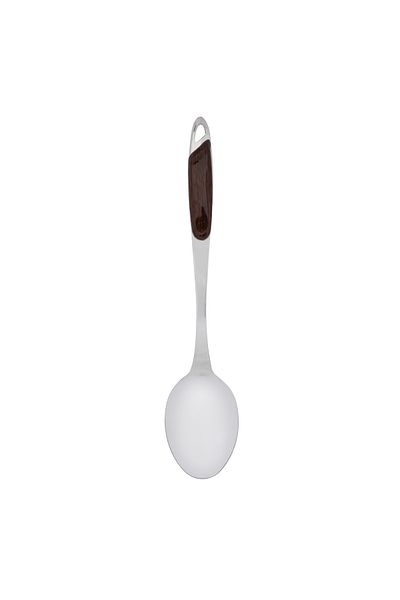 ROYALFORD RF9777 Serving Spoon with Wooden Finish Handle