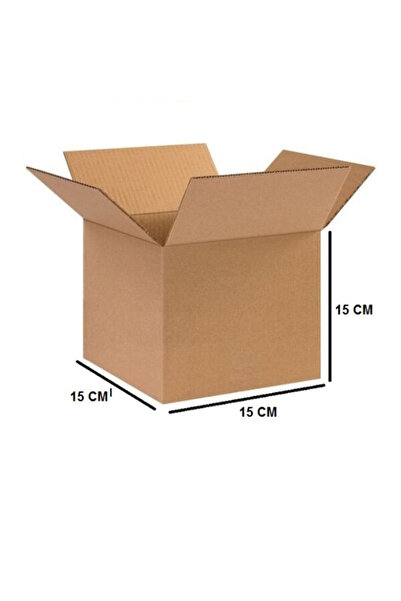 AMBALAJ MARKT Tek Oluklu Koli 15x15x15 Cm Esmer C Dalga 10 Adet